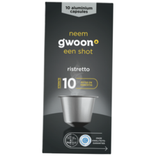 g'woon ristretto cupsules